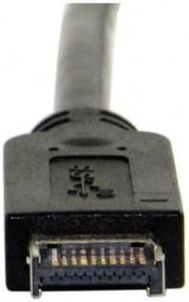Alt view image 3 of 6 - Front Panel Header USB 3.1 to USB-C Type-C Female Extension Cable 40cm with Panel Mount Screw