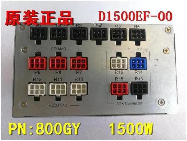 Alt view image 3 of 3 - For Alienware Area-51 1500W power supply D1500EF-00 800GY