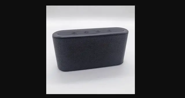 Alt view image 2 of 4 - AOMAIS wireless Bluetooth speaker 5W power 5.0 Bluetooth bass diaphragm with AUX connection for 12 hours of playback range