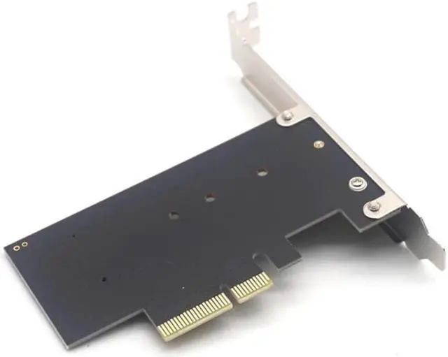 Alt view image 6 of 7 - Weastlinks NVME SSD M2 PCIE Adapter PCIE to M2 Adapter M.2 NVME SSD to PCI Express X4 Card Riser Adapter M Key for 2230-2280 M2 SSD
