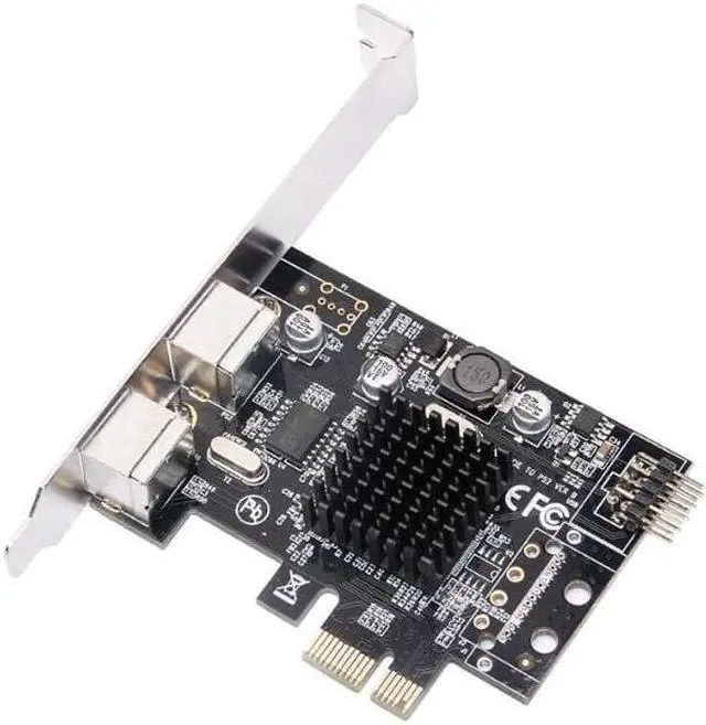 Alt view image 3 of 6 - Weastlinks PCIE to 2xPS2 PS/2 Port For PC Keyboard Mouse Adapter Card