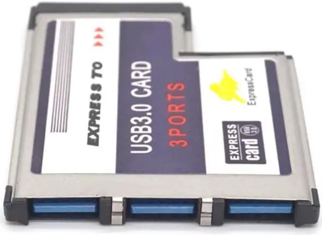 Main image of Weastlinks 3 Port Hidden Inside USB 3.0 USB3.0 to Expresscard Express Card 54 54mm Adapter Converter FRESCO LOGIC Chipset FL1100