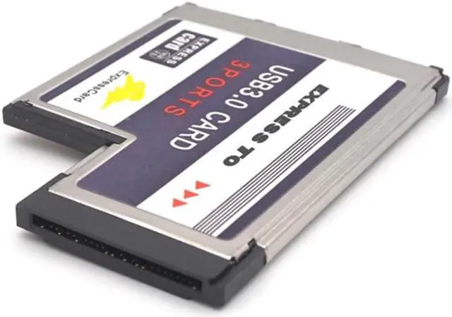 Alt view image 6 of 7 - Weastlinks 3 Port Hidden Inside USB 3.0 USB3.0 to Expresscard Express Card 54 54mm Adapter Converter FRESCO LOGIC Chipset FL1100