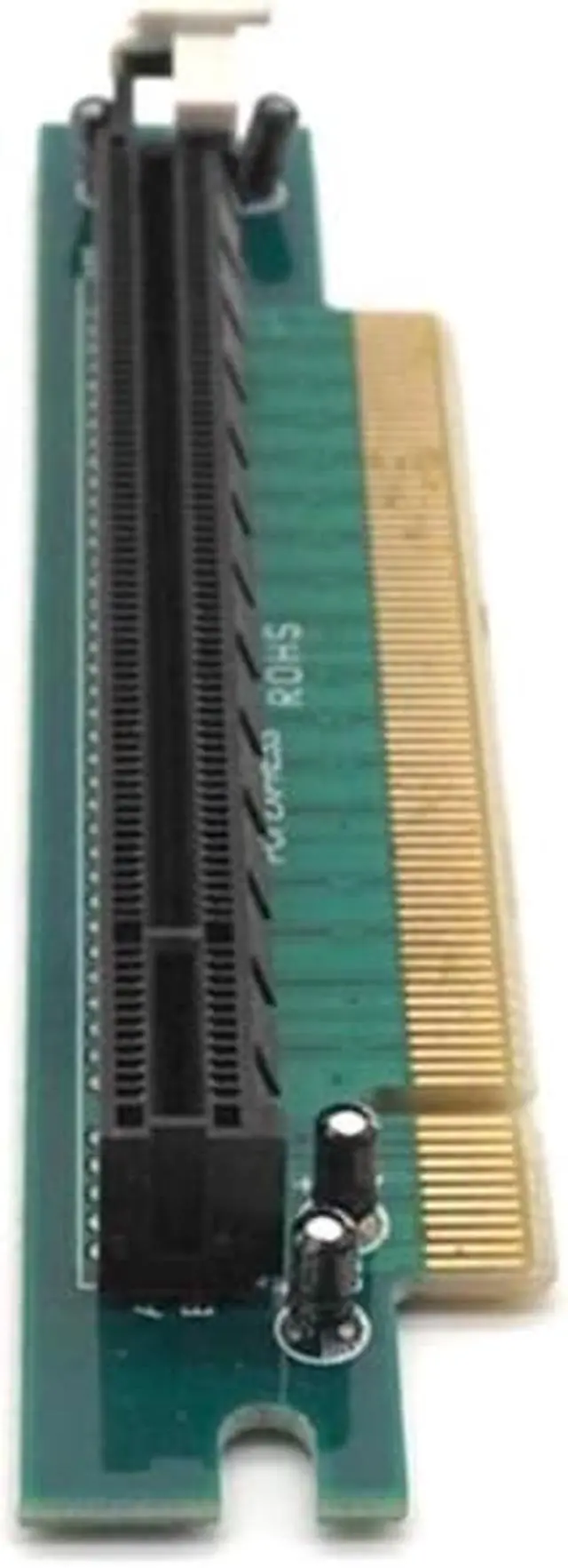 Alt view image 7 of 7 - Weastlinks PCI-E PCI-Express 16X Right Angle Extender Protector Riser Adapter Card For 1U 2U PC