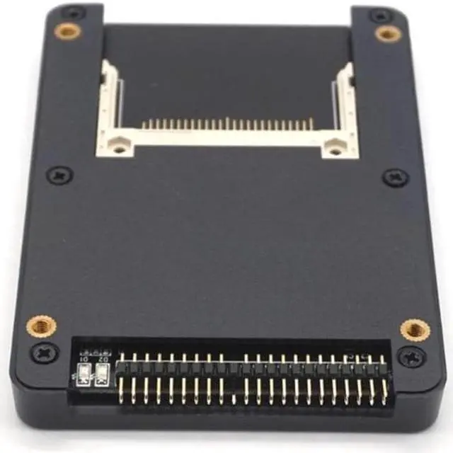 Alt view image 4 of 7 - Weastlinks CF Card Connector CF Compact Flash Card Type I/II To IDE SSD HDD Converter Card 2.5" IDE 44 Pin Male To CF Adapter With Case