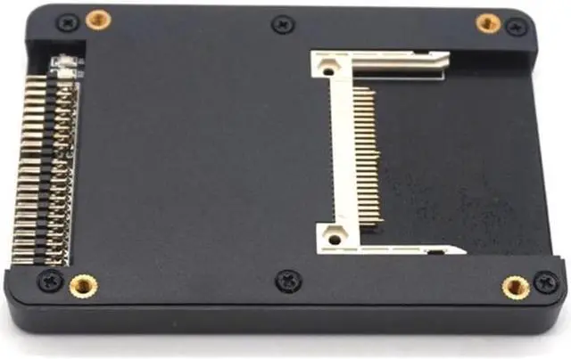 Alt view image 5 of 7 - Weastlinks CF Card Connector CF Compact Flash Card Type I/II To IDE SSD HDD Converter Card 2.5" IDE 44 Pin Male To CF Adapter With Case