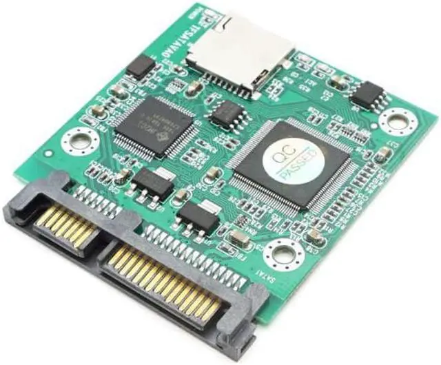Main image of Weastlinks Micro SD TF Card to 22pin SATA adapter card 2.5" hdd enclosure TF cards to 7+15 SATA converter