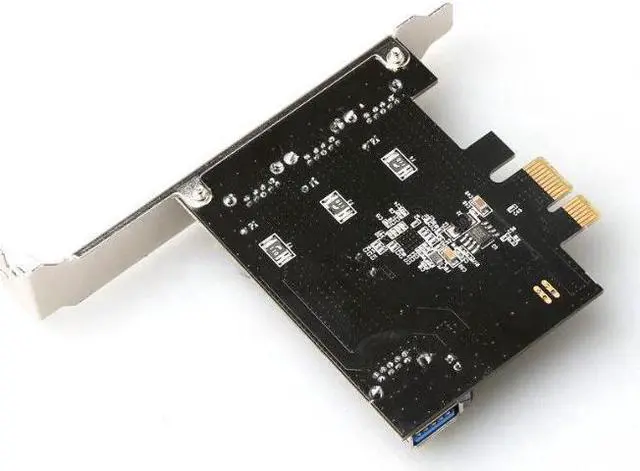 Alt view image 4 of 4 - Weastlinks USB 3.0 (3+1) 3 External + 1 Internal Ports PCI-e PCI Experss PCIE Controller Riser Card Adapter