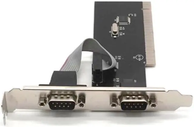 Main image of Weastlinks PCI 2 Port Serial Expansion Card PCI to Industrial DB9 COM RS232 Converter Adapter Controller for Desktop PC with Low Bracket