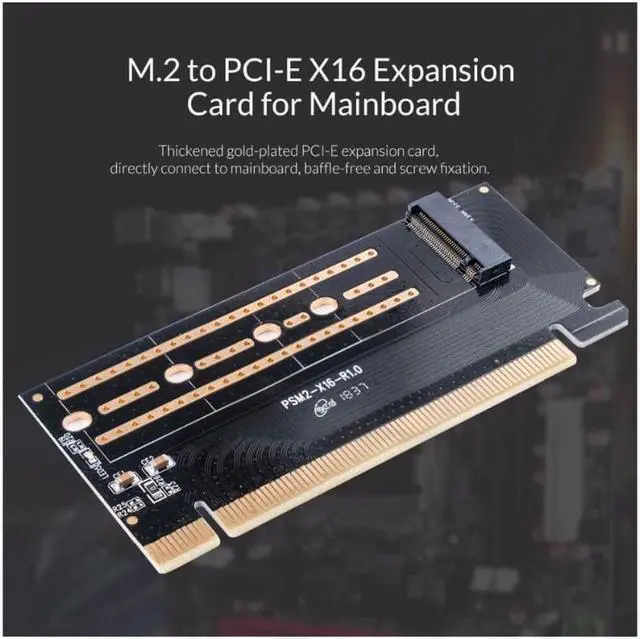 Main image of Weastlinks PCI-E Express M.2 M-key Interface SSD M.2 NVME to PCI-E 3.0 X16 Gen3 Convert Card Support 2230-2280 Size Super Speed Card