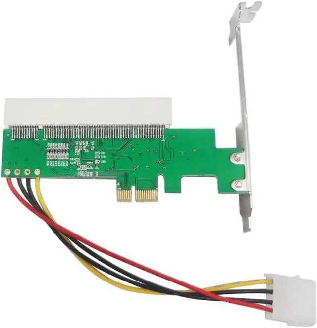 Alt view image 4 of 5 - Weastlinks PCI-Express PCIE PCI-E X1 X4 X8 X16 To PCI Bus Riser Card Adapter Converter With Bracket for Windows
