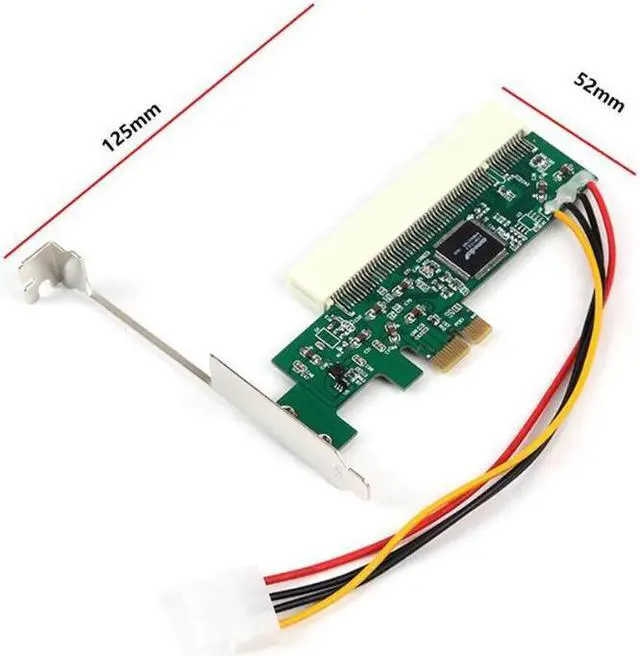 Alt view image 5 of 5 - Weastlinks PCI-Express PCIE PCI-E X1 X4 X8 X16 To PCI Bus Riser Card Adapter Converter With Bracket for Windows