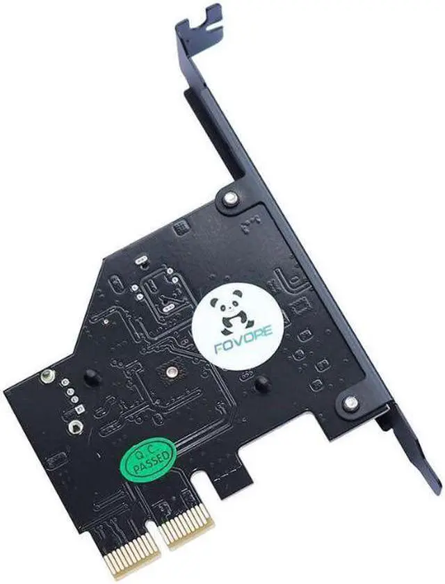 Alt view image 6 of 7 - Weastlinks PCI Express 3.0 USB 3.1 PCI-E Card PCIe USB Adapter Raiser Type-E USB3.1 gen2 10gbps+USB2.0 Expansion Card