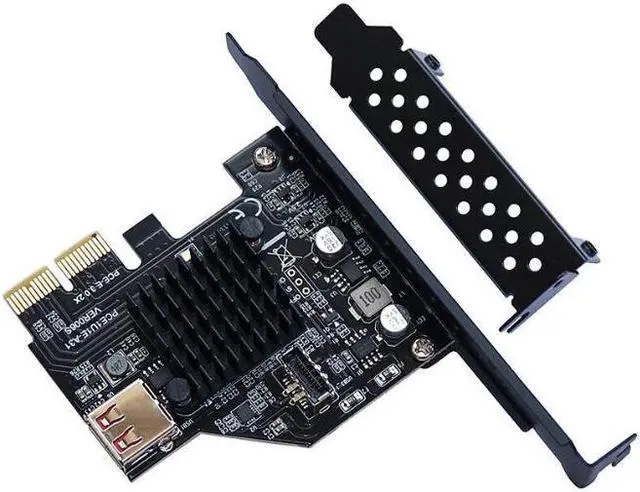 Alt view image 7 of 7 - Weastlinks PCI Express 3.0 USB 3.1 PCI-E Card PCIe USB Adapter Raiser Type-E USB3.1 gen2 10gbps+USB2.0 Expansion Card