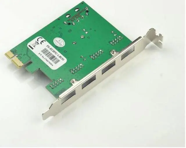 Alt view image 7 of 7 - Weastlinks PCI-E Expansion Card USB 2.0 External 4x 9Pin Header 8-port USB2.0 to PCIe Card Adapter USB HUB