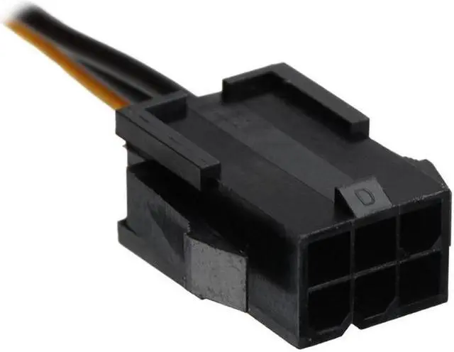 Alt view image 4 of 7 - OIAGLH Molex to PCI-E Power Adapter IDE 4Pin Female to 6 Pin Female Graphics Video Card Converter Cable 9 inches (1 Pack)