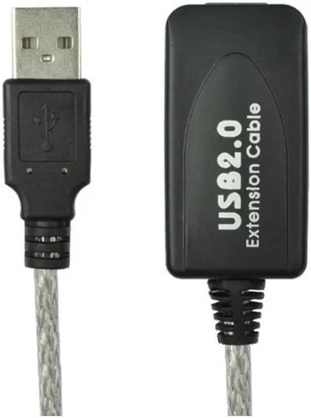 Main image of USB Extension Cable USB 2.0 Male to Female Booster Extender AA Repeater Wire M/F AA 30Ft 10M