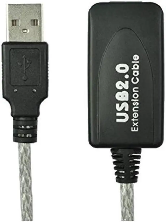 Alt view image 5 of 5 - USB Extension Cable USB 2.0 Male to Female Booster Extender AA Repeater Wire M/F AA 30Ft 10M