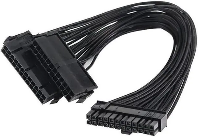 Main image of 24 pin power supply 1/2 extension cable ATX power supply motherboard 24PIN to 24pin/20pin motherboard