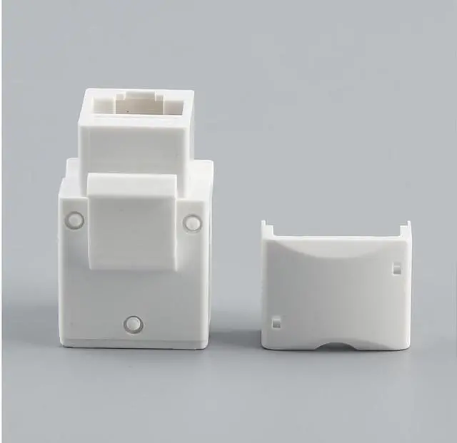 Alt view image 5 of 5 - Cat6 110 Style Punch Down Keystone Jack, White, 25-Pack, TAA