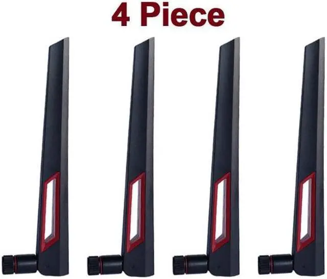 Main image of 4 X 10dBi RP-SMA 2.4G5.8G Asus Dual Band ASUS Antenna AC88UAC68U Wall Through 10DBI High Gain 5GWIFI Antenna