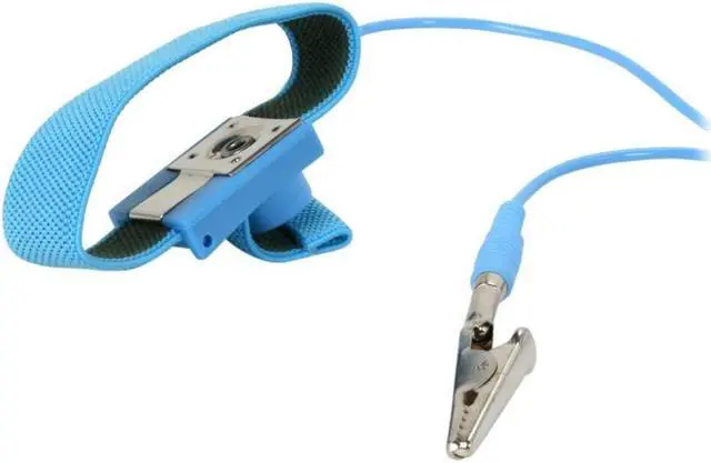 Alt view image 2 of 6 - 2 PACK  Anti Static Wrist Straps, ESD Components, Stainless Steel Magnetic Tray Grounding Wire Alligator Clip