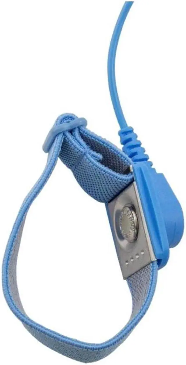 Alt view image 5 of 6 - 2 PACK  Anti Static Wrist Straps, ESD Components, Stainless Steel Magnetic Tray Grounding Wire Alligator Clip