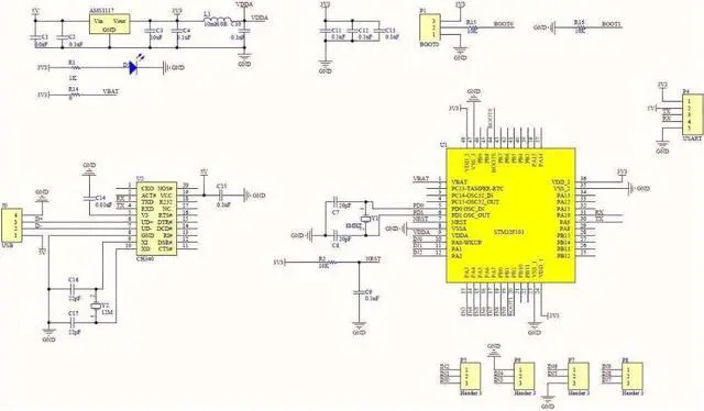 Alt view image 3 of 7 - USB 10-Channel 12-Bit AD Data Acquisition Module STM32 UART Communication USB to Serial Chip CH340 ADC Module