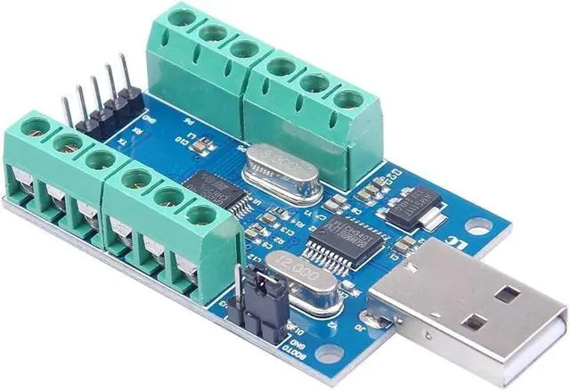 Alt view image 5 of 7 - USB 10-Channel 12-Bit AD Data Acquisition Module STM32 UART Communication USB to Serial Chip CH340 ADC Module