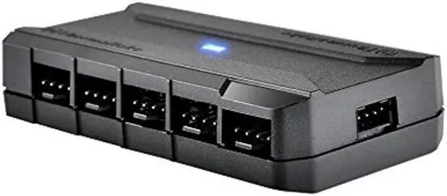 Alt view image 2 of 6 - Commander FP SATA Powered 10 Port 4-Pin PWM Fan Hub AC-023-AN1NAN-A1