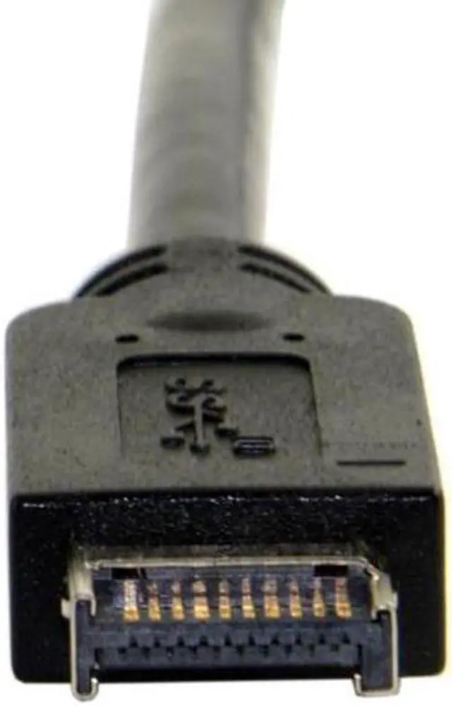 Alt view image 4 of 5 - USB C Header Cable USB 3.1 Front Panel Header to USB-C Type-C Female Extension Cable1.64FT (50cm)100W fast charging 10Gb high-speed transmission
