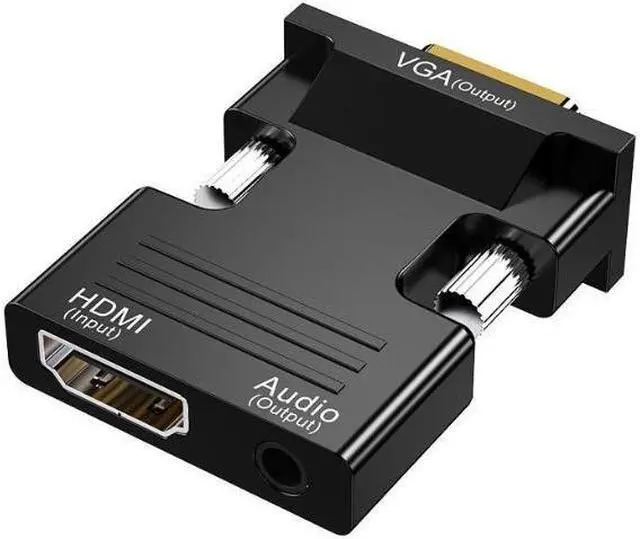 Alt view image 3 of 5 - Hot Low Power Portable Digital-to-analog Converter Box Adapter HDM/Mini HDMI/Micro HDMI to VGA Audio Video For DVD PC Laptop