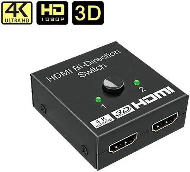 Main image of HDMI Bi-Direction Switch 4K 1x2/2x1 HDMI-compatible Switcher 2 in1 Out for PS4/3 TV Box Switcher Adapter