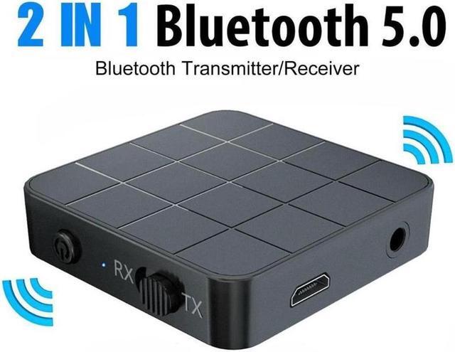 Alt view image 2 of 7 - 2 IN 1 Bluetooth 5.0 Transmitter Receiver Wireless Audio Aux 3.5mm Adapter For TV Computer Speaker Car Stereo 3.5mm AUX Jack RCA Adapter