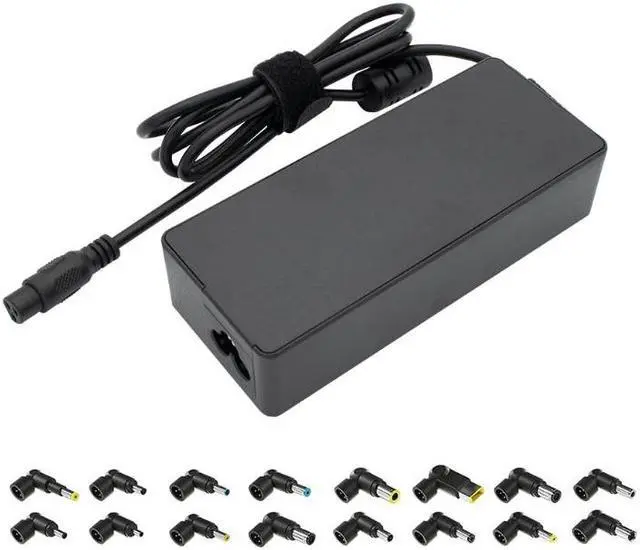 Alt view image 2 of 7 - 90W Watt Universal Laptop Charger AC Power Adapter 19.5V4.62A, Replacement Supply for HP Dell Toshiba IBM Lenovo Acer ASUS Samsung Sony Fujitsu Gateway etc - Black