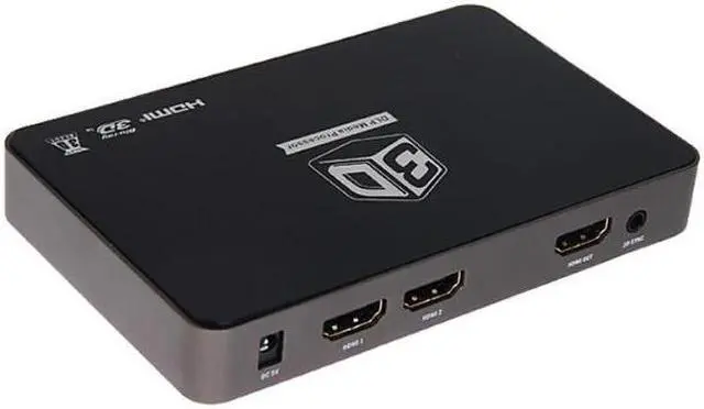 Alt view image 3 of 5 - HDMI Converter/2D to 3D/Video Converter Left and Right Up and Down Format to 3D Suitable Projection Blu-Ray Film EU Plug