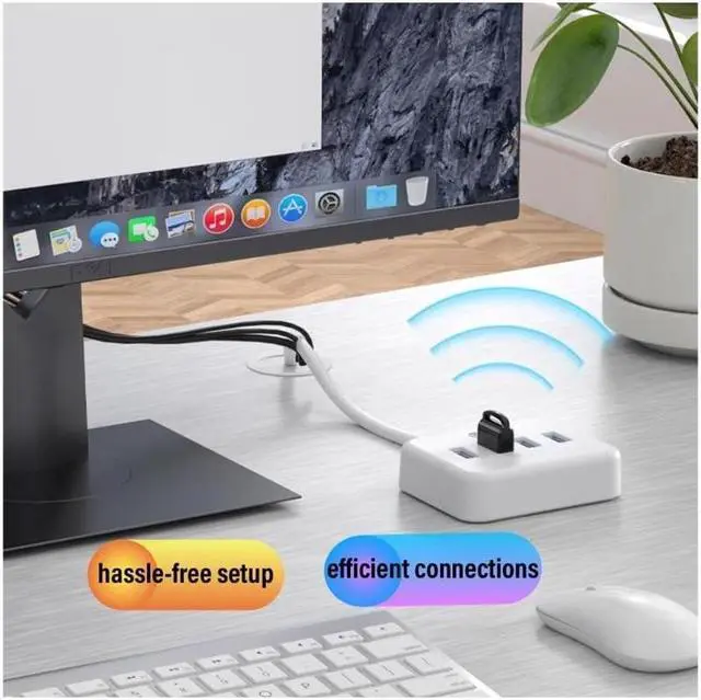 Alt view image 4 of 7 - USB Bluetooth 5.4 Adapter for PC Supports Windows 11/10/8.1/7,Plug & Play on Windows11/10, Mini 5.4+EDR Bluetooth Dongle Receiver & Transmitter for PC,Laptop,Keyboard,Mouse,Headsets,Speakers