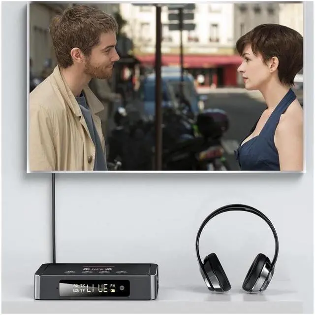 Alt view image 2 of 7 - Bluetooth Transmitter Receiver, NFC-Enabled Audio Adapter 5.0, 3.5mm AUX RCA Adapter Compatible with PC/TV/Tablet/Speaker/Home Car Sound System