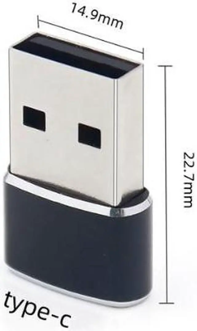 Alt view image 6 of 6 - 4 PACK USB C 3.1 Type C Female to USB 3.0 Type A Male Port Converter Adapter NEW