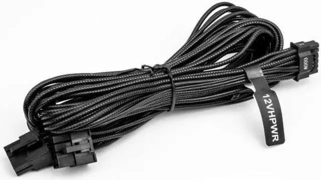 Alt view image 3 of 5 - 12VHPWR  600 W Cable, 8-Pin + 8-Pin 9.2 A Terminals/16 AWG- High Current Terminal connectors,for SEASONIC PRIME/FOCUS series 850W and higher power supplies ,Supports 40 Series Graphics Cards