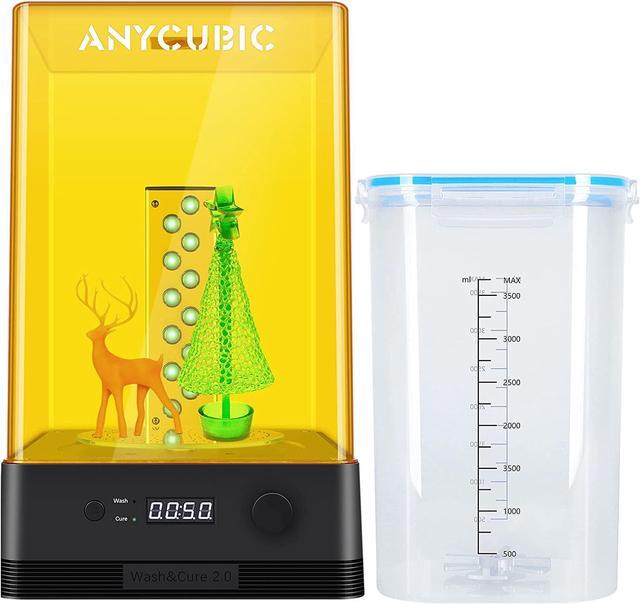 ANYCUBIC Wash and Cure Machine 3.0, 2 in 1 UV Washing and Curing Station  for ANYCUBIC Photon Mono 2 Mars Series LCD/DLP/SLA 3D Printer Models, with
