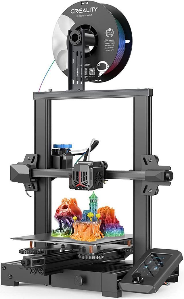Creality Ender-3 V2 Neo CR Touch Auto Leveling 3D Printer Full-metal Bowden  Extruder Stable Integrated Design 3-Step Assembly Quiet Printing
