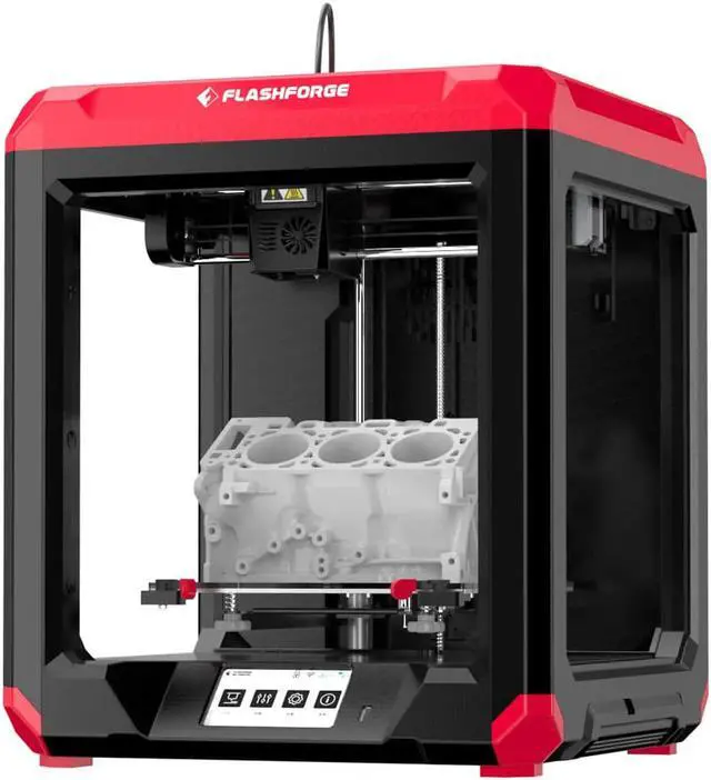 Alt view image 7 of 7 - FLASHFORGE 3D Printer Finder 3 with Dual Platforms, Larger Print Size 190x195x200mm for Education and Family Use, Direct Drive Extruder Works with ABS/Hips/PETG/TPU/PLA PRO Filaments