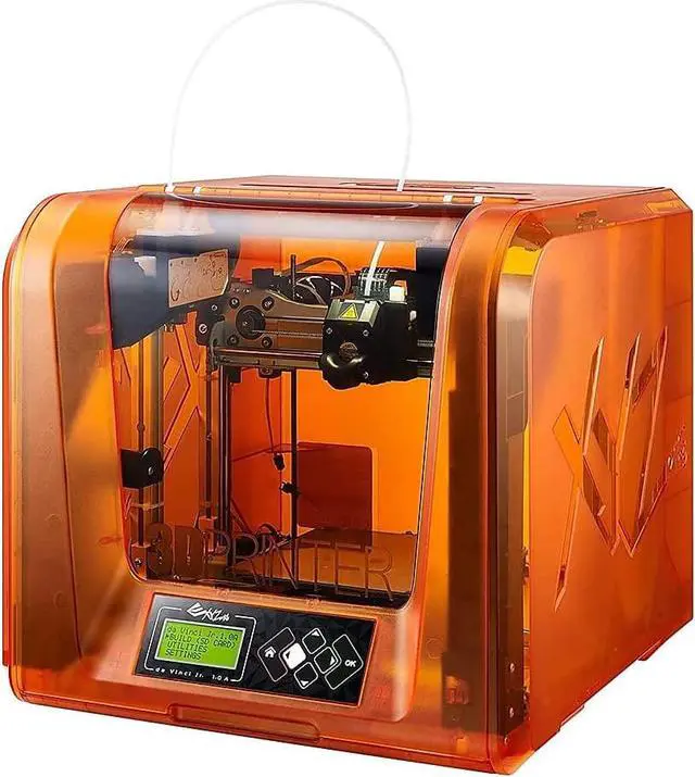 Alt view image 2 of 3 - XYZPrinting da Vinci Jr. 1.0A Pro 3D Printer Open Filament 3D Printing Build Size: 6.9" x 6.9" x 6.9" Fully Enclosed