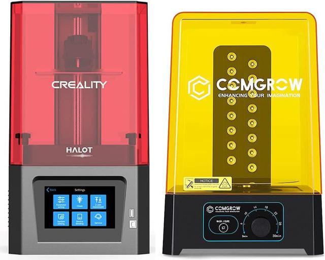 CREALITY Halot Resin printer and wash&cure deals ($119.40 Halot