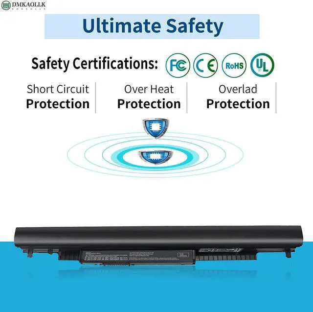 Alt view image 4 of 7 - 807956-001 HS03 HS04 Battery for HP Pavilion 15-BA 15-AY 15-AC 15-AF 17-X Series 15-ba079dx 15-ba009dx 15-ay009dx 15-ay011nr 15-ay014dx 15-ay041wm 15-ac121dx 15-af131dx 17-x037cl 17-x115dx 17-x051nr