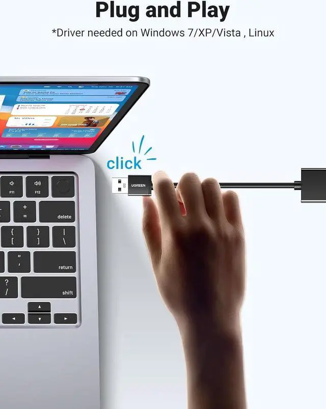 Alt view image 6 of 7 - UGREEN USB 3.0 to Gigabit Ethernet Adapter for Laptop, PC, MacBook - Compatible with Nintendo Switch, Windows, macOS, Linux