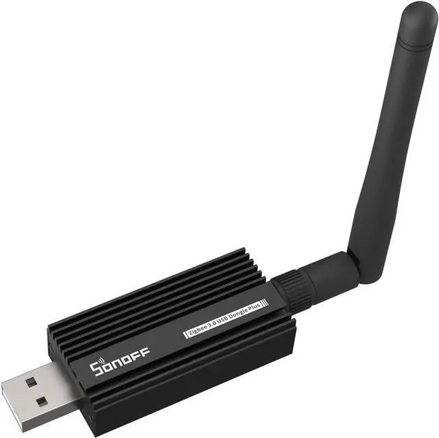 Main image of SONOFF Zigbee 3.0 USB Dongle Plus-E Gateway, Universal Zigbee USB Gateway with Antenna for Home Assistant, Open HAB, Zigbee2MQTT etc, Wireless Zigbee 3.0 USB Adapter