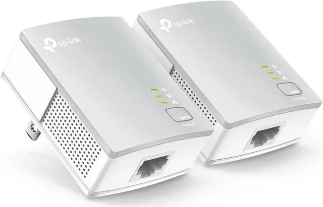 Main image of AV600 Powerline Ethernet Adapter Kit - Gigabit Port Plug Pair &Play Power Saving Nano Sized Powerline Network Adapter (TL-PA4010 KIT)