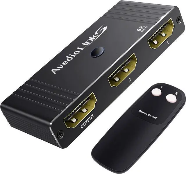 avedio links 8K HDMI 2.1 分配器　4K60Hz HDMI Amazon.com: avedio Links HDMI 2.1 Splitter 8K@60Hz 1 in 3